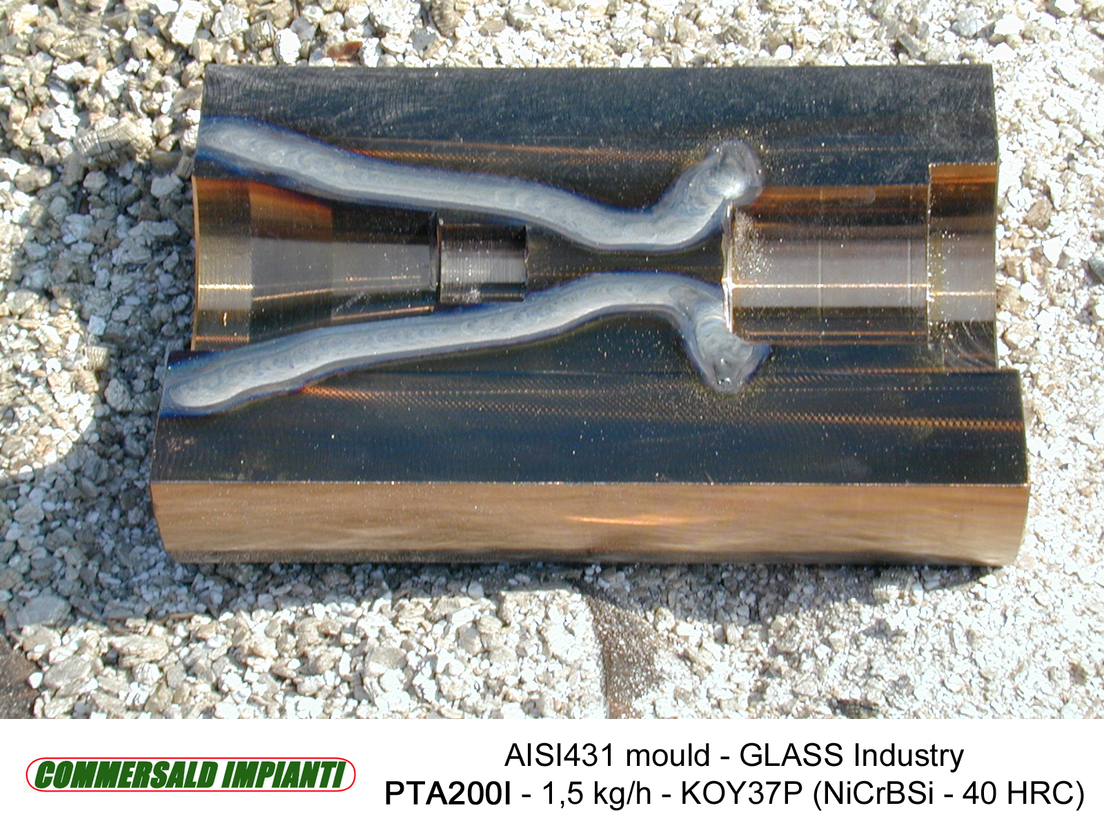 Moulds and accessories for Glass industry