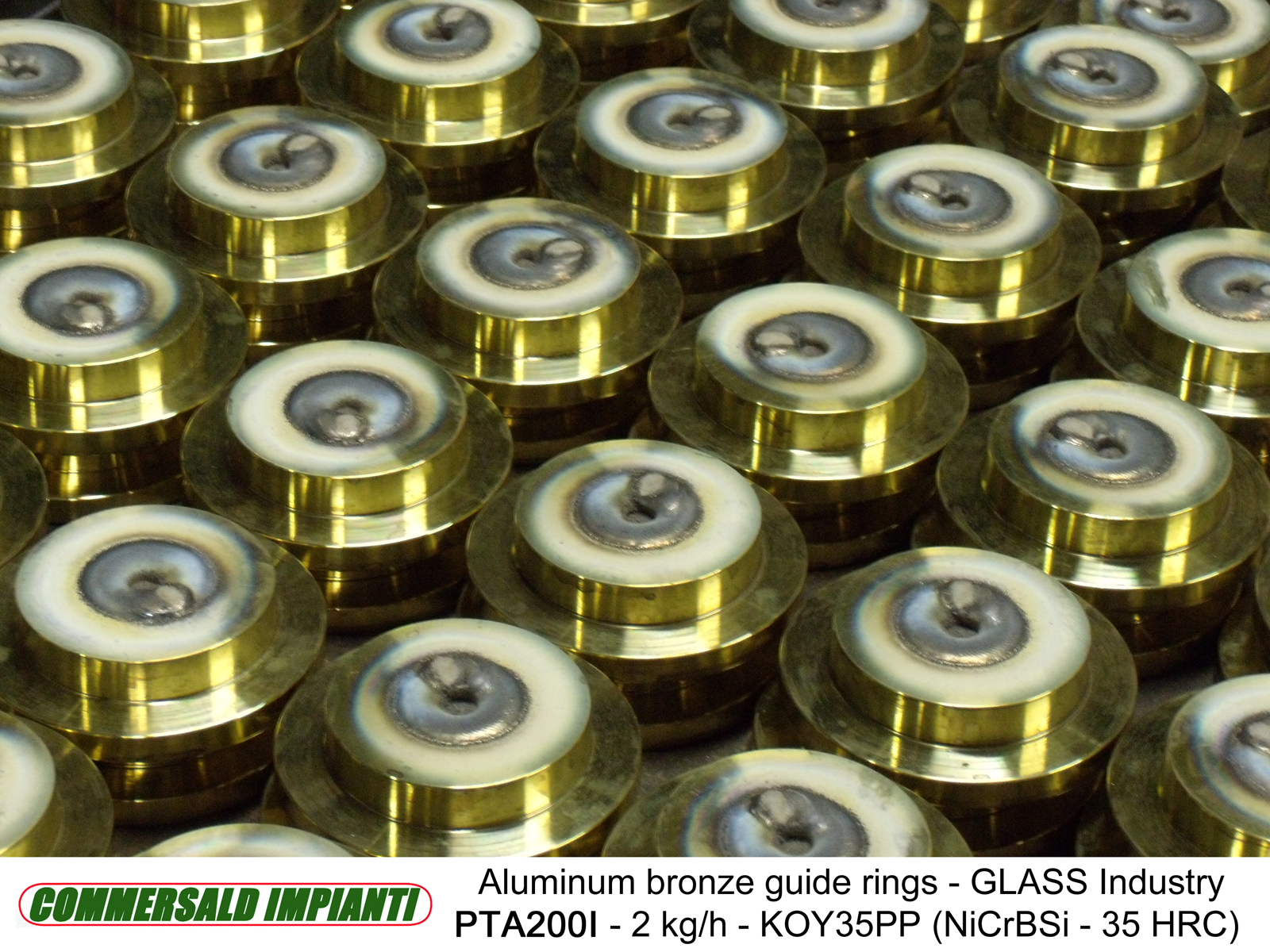 Moulds and accessories for Glass industry